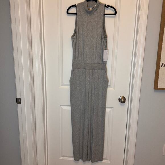 Bailey 44 Pants - Bailey 44 Gray Sleeveless Jumpsuit